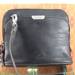 Nicole Miller Black Vegan Mini Bag